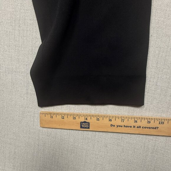 Vintage Saint Laurent Rive Gauche 2 Piece Suit Set Black One Button Size 42 - Picture 10 of 12